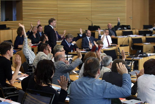 21. Plenarsitzung  der 6. Wahlperiode im Thringer Landtag